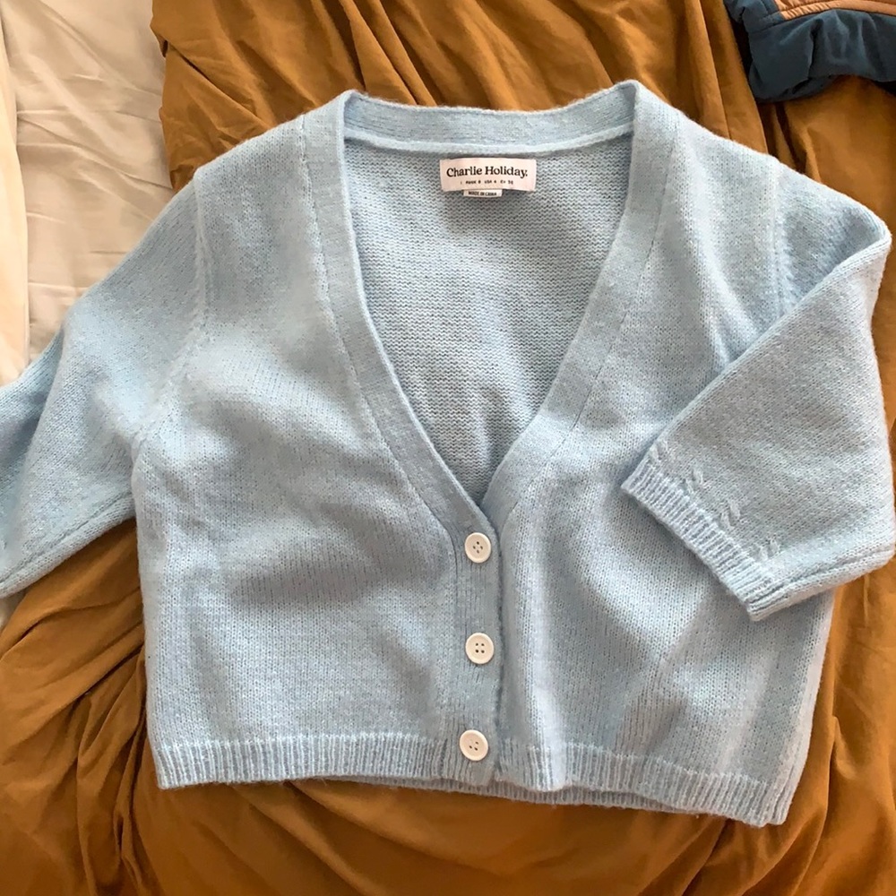 Charlie holiday sweater - short sleeved
